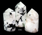 Rainbow Moonstone Full Polished Points (1 Kilogram) Size 1.5 to 3 Inches Crystal Gemstone Towers - New Age Realms
