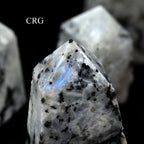 Rainbow Moonstone Top Polished Points (1 Kilogram) Size 1.5 to 2.5 Inches Crystal Gemstone Towers - New Age Realms