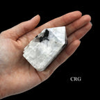 Rainbow Moonstone Top Polished Points (1 Kilogram) Size 1.5 to 2.5 Inches Crystal Gemstone Towers - New Age Realms