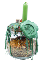 Rich AF Money Drawing Spell Jar - Large - New Age Realms