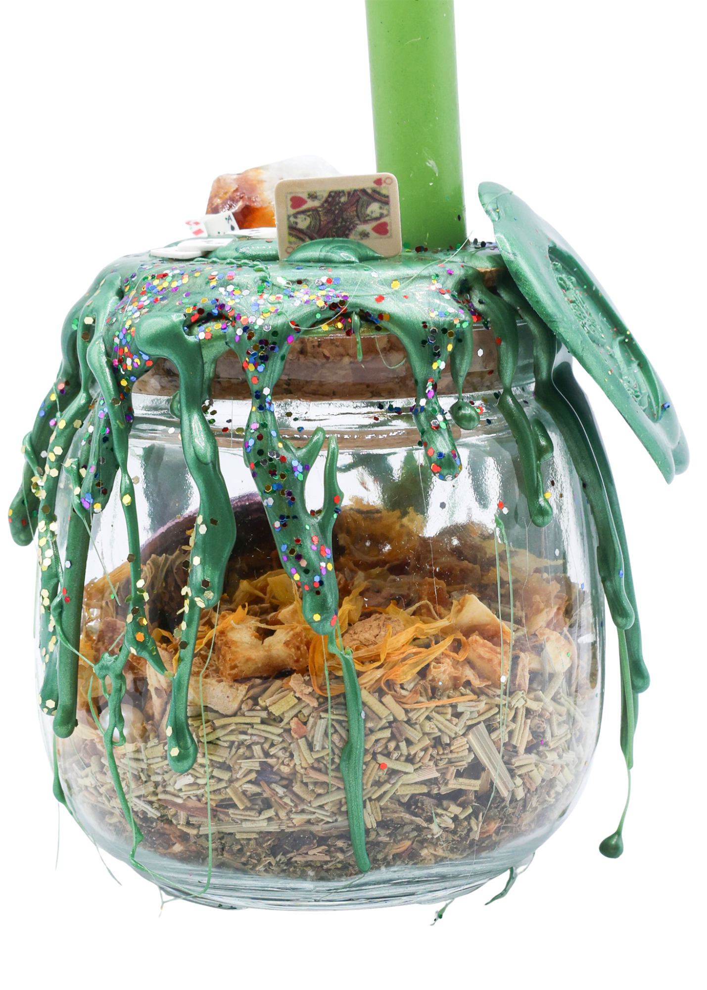 Rich AF Money Drawing Spell Jar - Large - New Age Realms