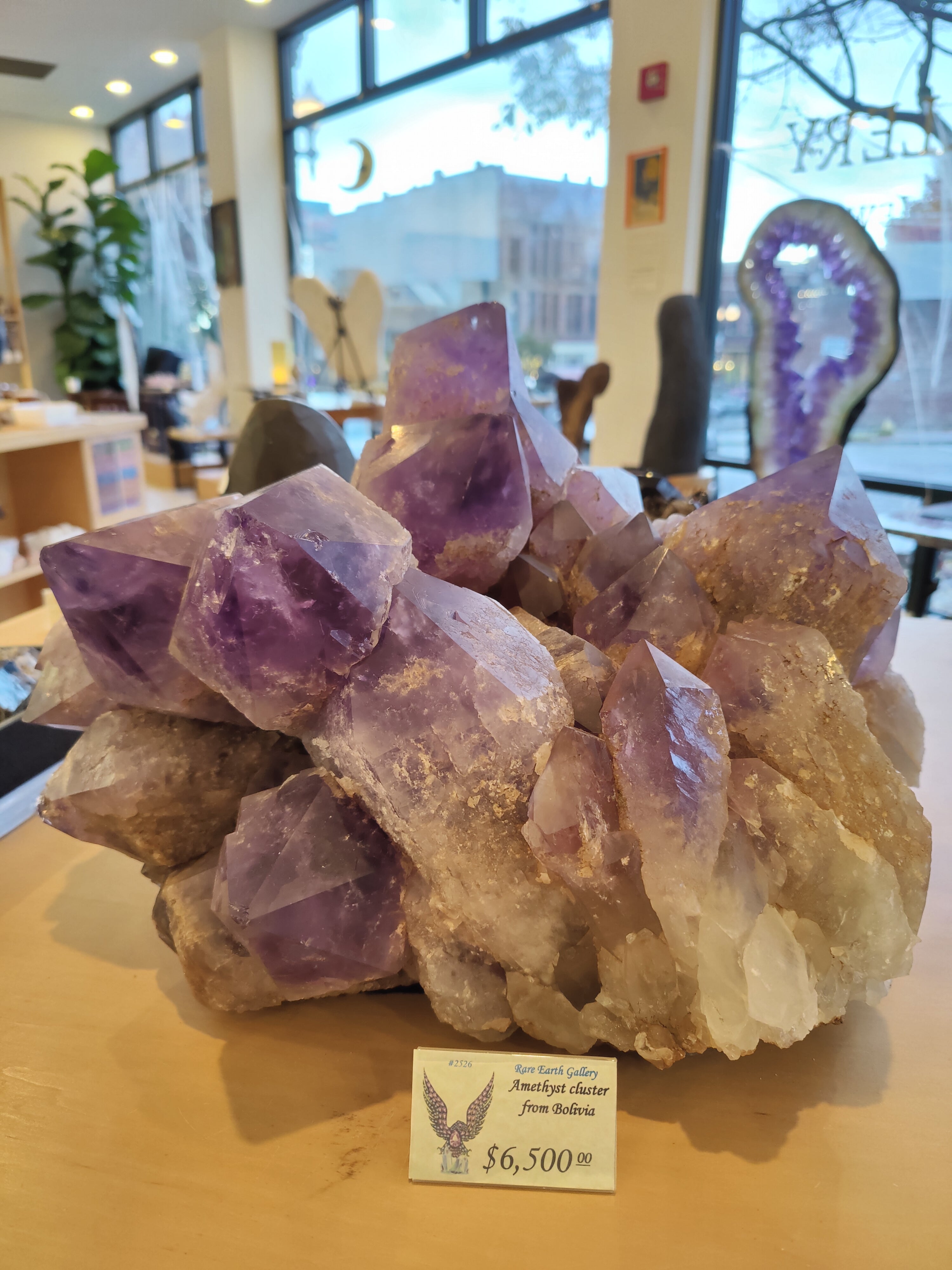 79.7 Lb Bolivian Amethyst - New Age Realms