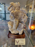 Large Blue Coral Carving - New Age Realms