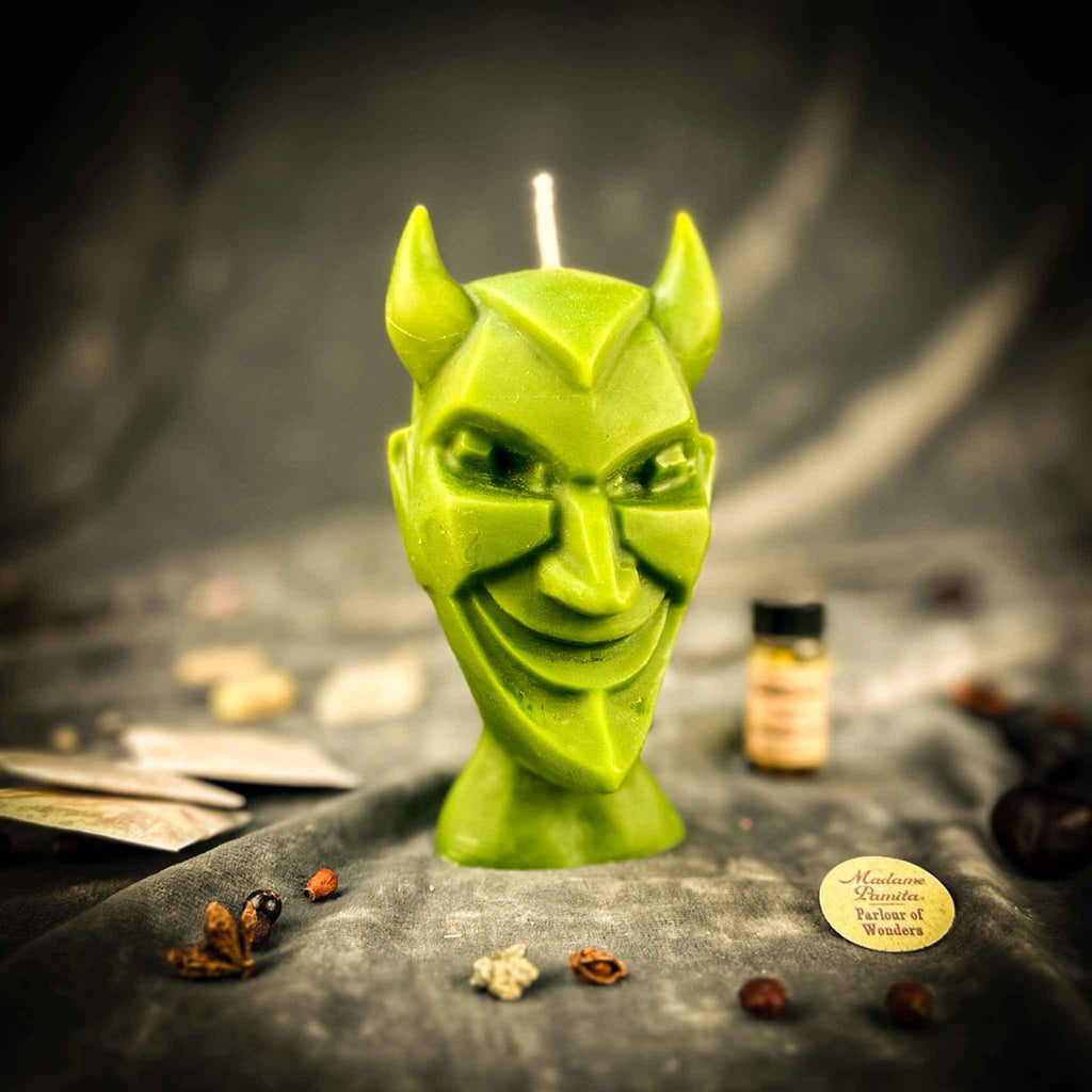Run Devil Run Candle Spell Kit - Banish Evil or Invoke Trickster Magic
