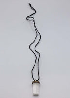 Selenite Crystal Necklace - New Age Realms