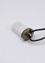 Selenite Crystal Necklace - New Age Realms