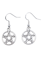 Pentacle Earrings - New Age Realms