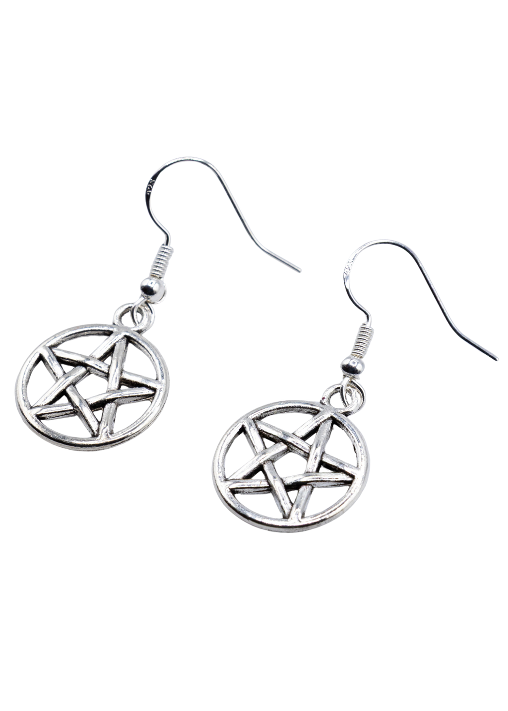 Pentacle Earrings - New Age Realms