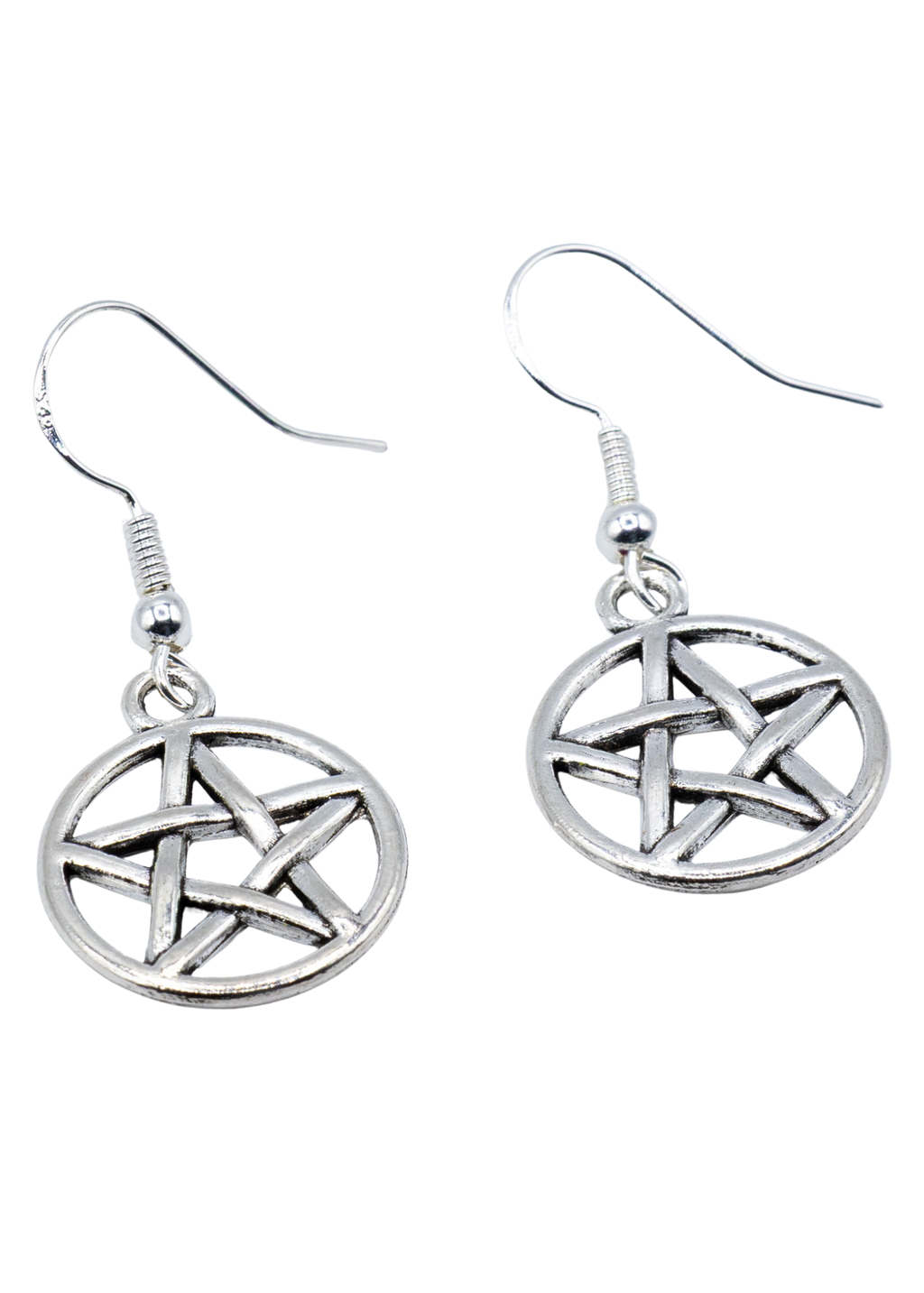 Pentacle Earrings - New Age Realms