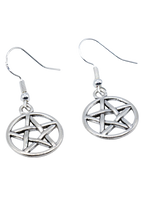 Pentacle Earrings - New Age Realms