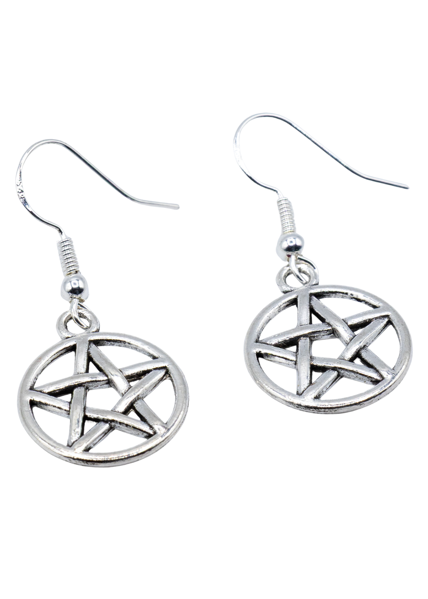 Pentacle Earrings - New Age Realms