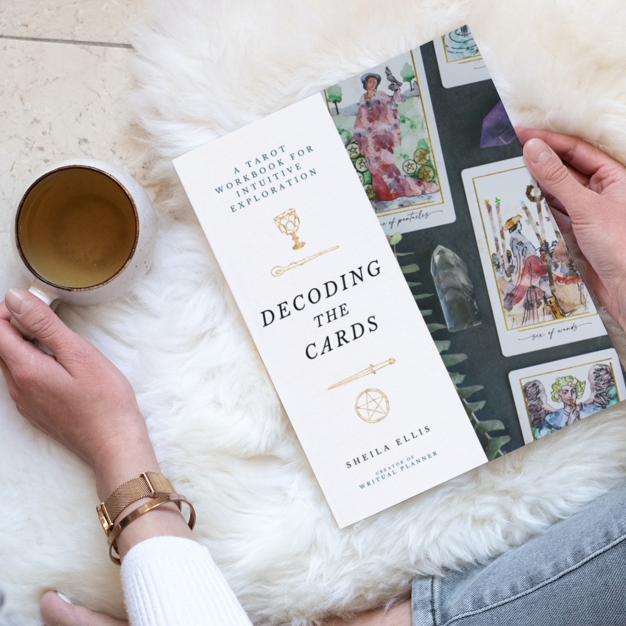 Decoding the Cards: A Tarot Workbook for Intuitive Exploration - New Age Realms