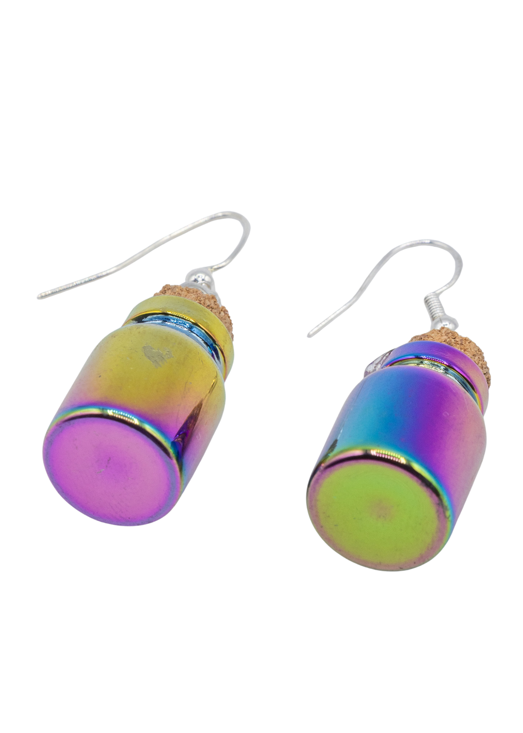 Iridescent Potion Bottle Earrings - New Age Realms