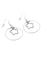 Star In Hoop Earrings - New Age Realms