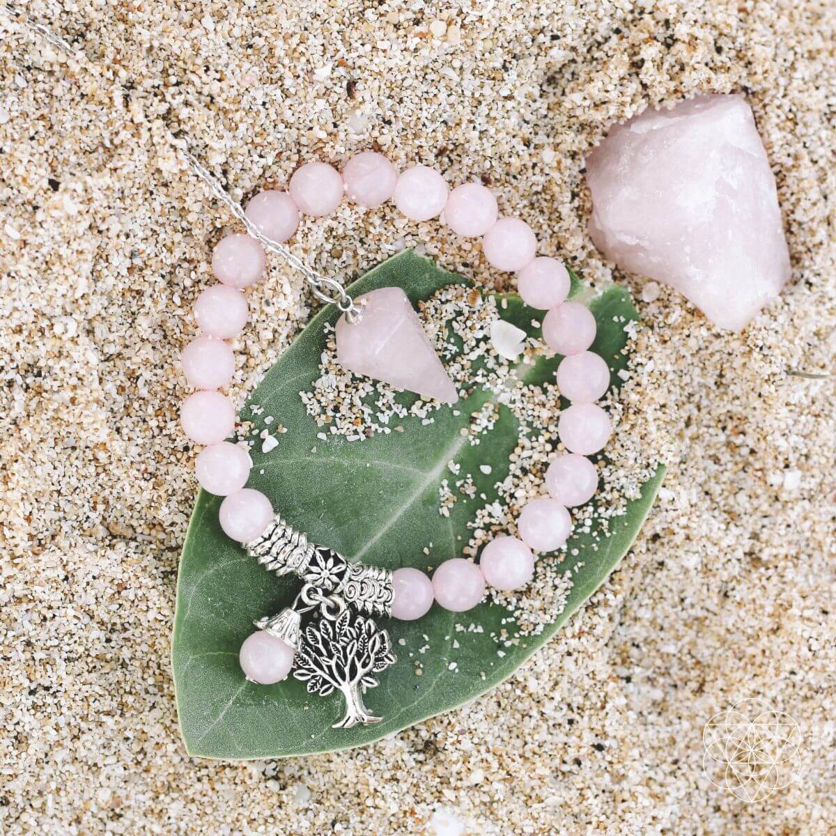The Rose Quartz Healing Crystal Set - New Age Realms