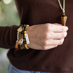 Tiger's Eye Crystal Pendulum Necklace - New Age Realms
