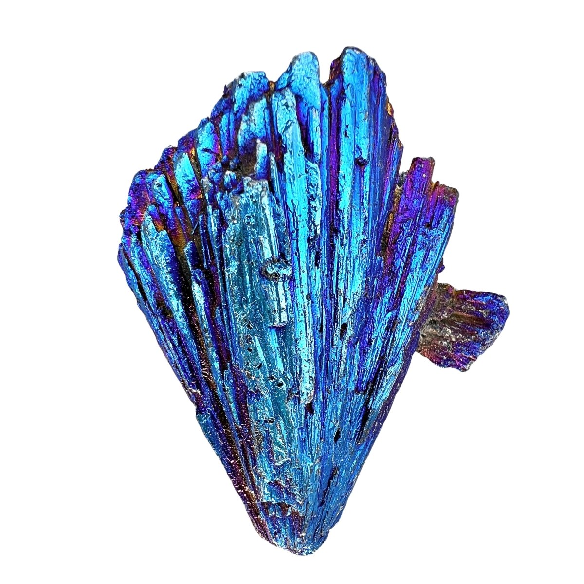 Titanium Blue Kyanite Fan (Size 1.5 to 3 Inches) Wholesale Raw Crystals Minerals Gemstones - New Age Realms