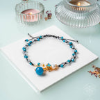 Triple Crystal Anklet of Positivity - New Age Realms