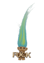 Troll Doll Fuck Refrigerator Magnet - New Age Realms