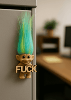 Troll Doll Fuck Refrigerator Magnet - New Age Realms