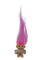 Crystal Troll Doll Refrigerator Magnet - New Age Realms