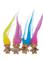 Crystal Troll Doll Refrigerator Magnet - New Age Realms