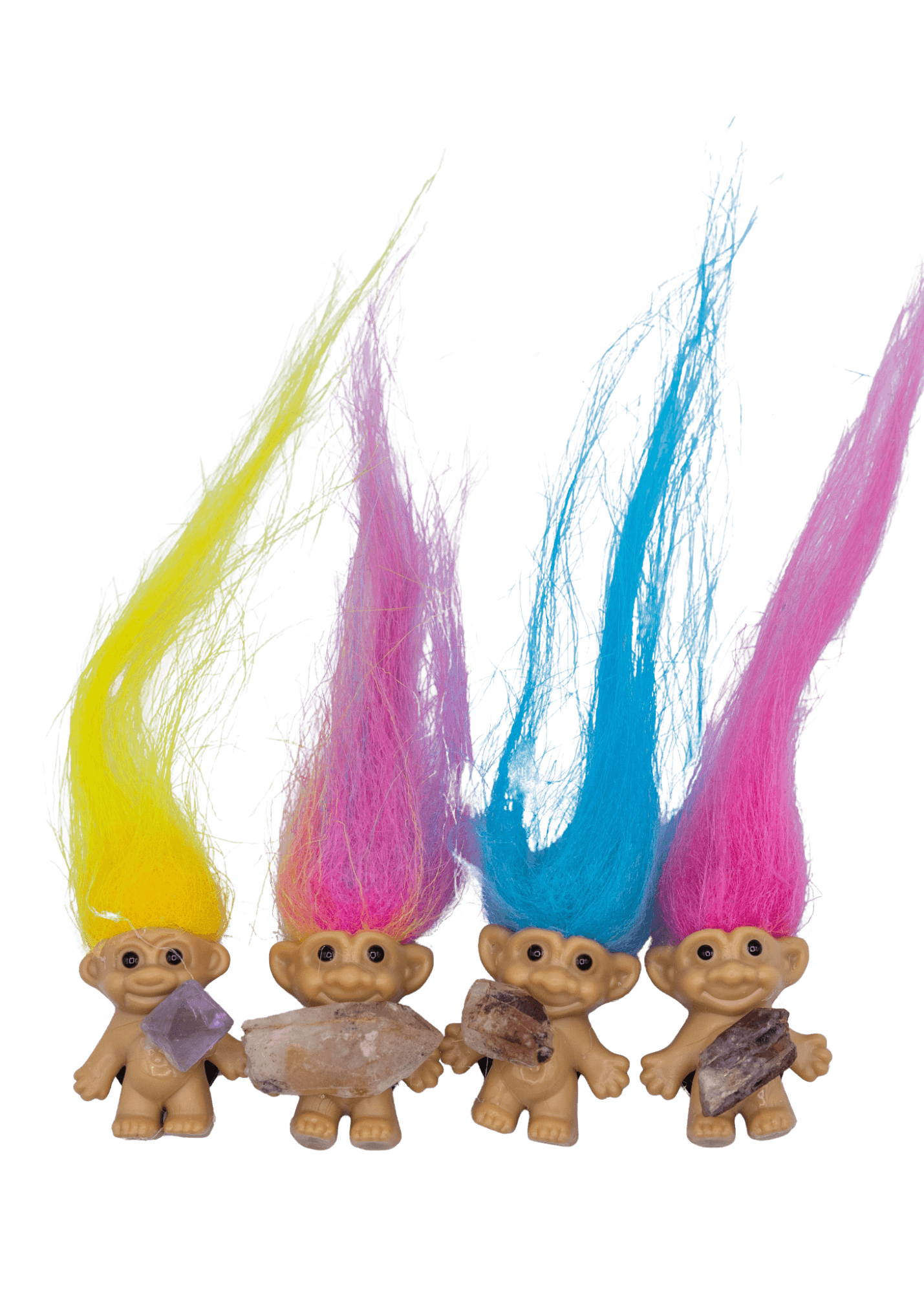 Crystal Troll Doll Refrigerator Magnet - New Age Realms