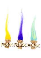 Troll Doll Fuck Refrigerator Magnet - New Age Realms