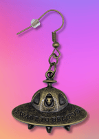 UFO & Astronaut Earrings - New Age Realms