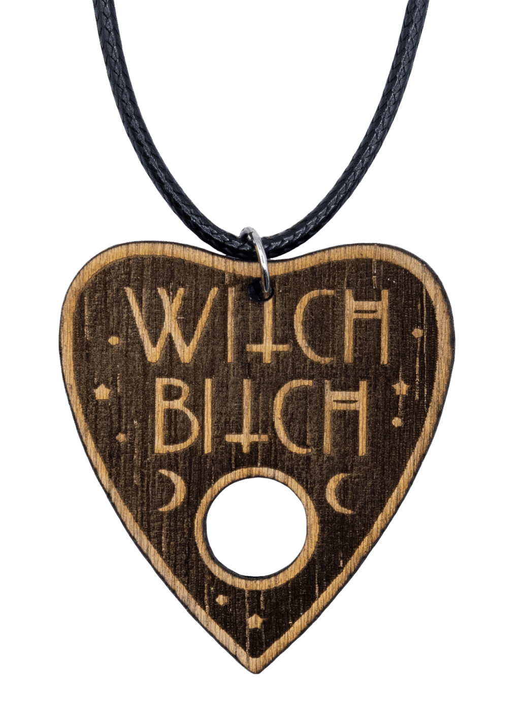 Wood Planchette Necklace - New Age Realms