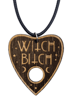 Wood Planchette Necklace - New Age Realms