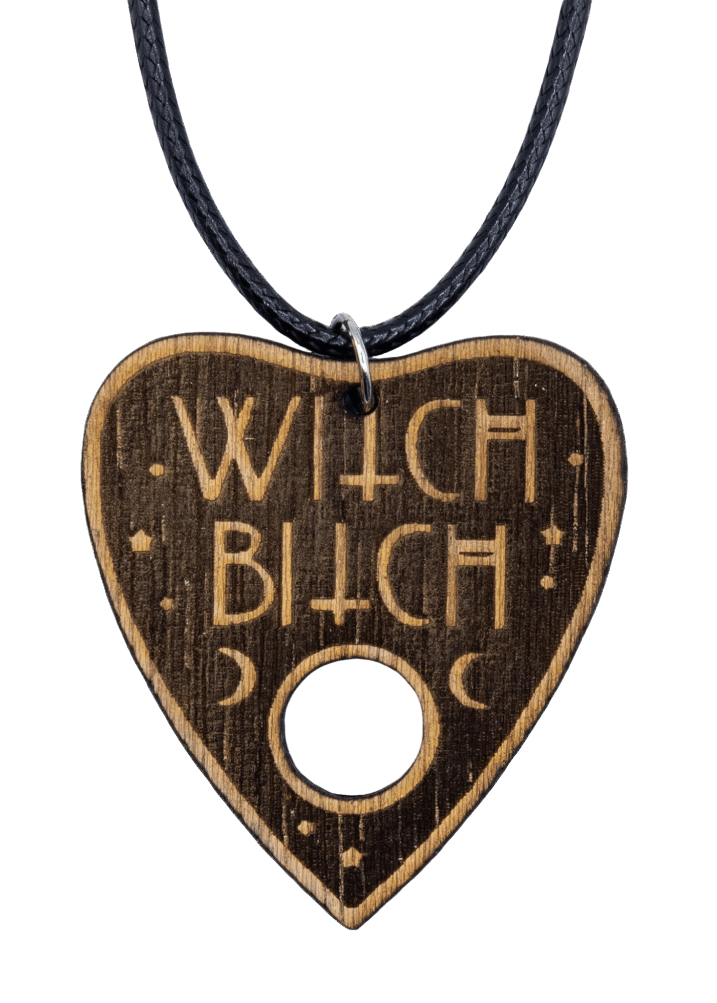 Wood Planchette Necklace - New Age Realms